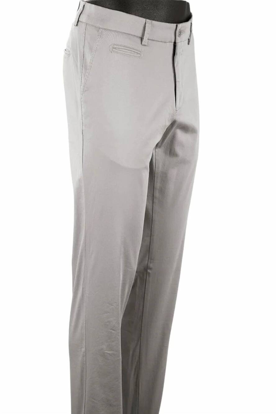 NEW BALLIN men's xtreme comfort sateen casual pants in cement